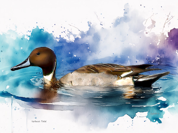 Northern Pintail by David Whited