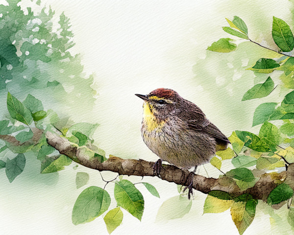 Palm Warbler by David Whited, Image 1.