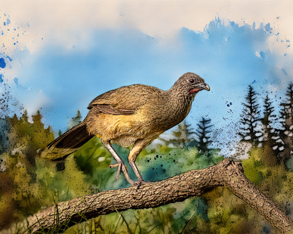 Plain Chachalaca by David Whited, Image 1.