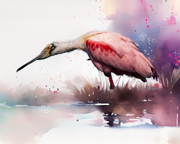 Roseate Spoonbill by David Whited, Image 1.