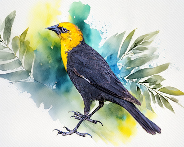 Yellow-headed Blackbird by David Whited, Image 1.