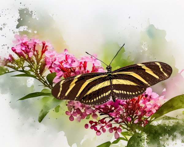 Zebra Longwing by David Whited, Image 1.