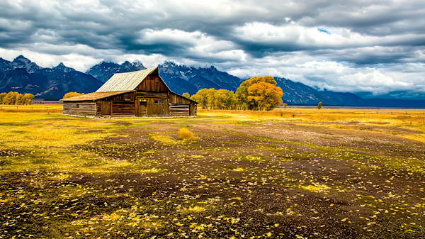 T. A. Moulton Barn, Grand Tetons by David Whited