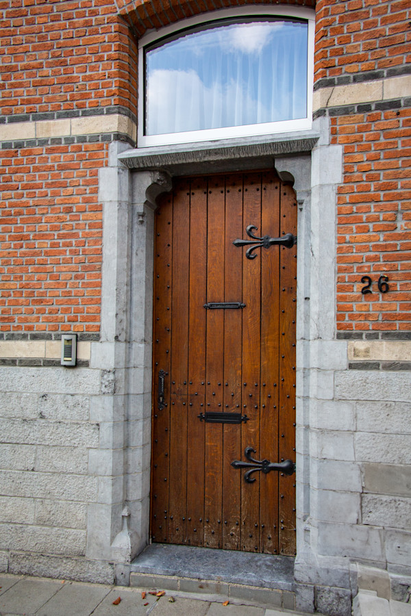 Streets of Medieval Europe, Leuven, Belgium by David Whited
