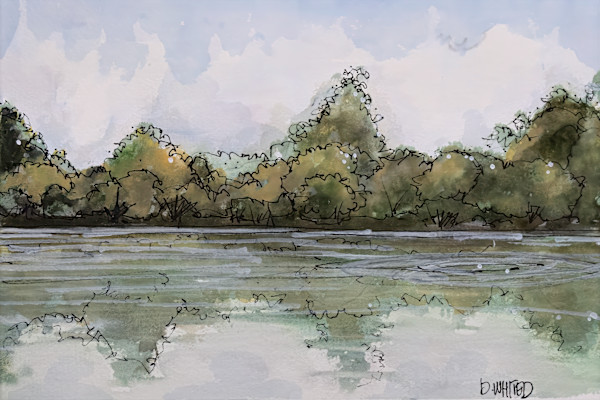 Silver Lake at dawn by David Whited