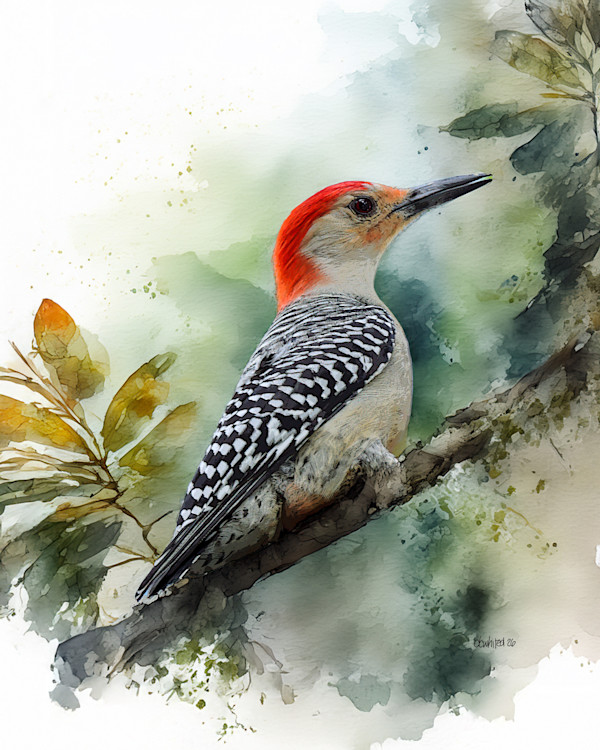 Red-bellied Woodpecker by David Whited, Image 1.