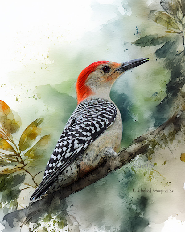 Red-bellied Woodpecker by David Whited