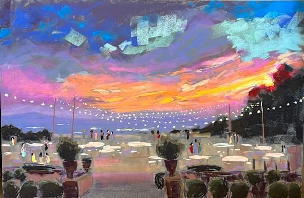 Sunset at Burritt on the Mountain by Katie Hallahan