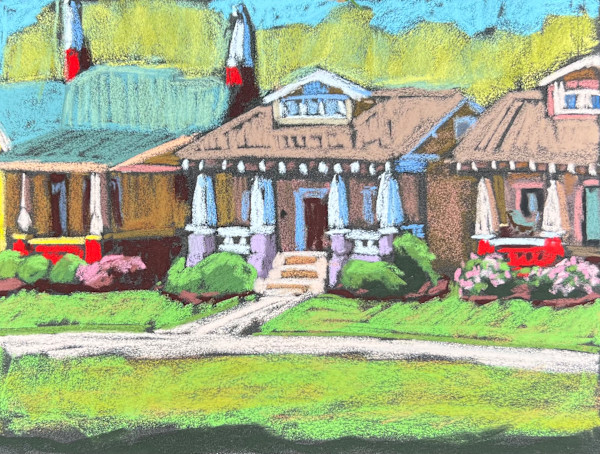 Porches of Pratt by Katie Hallahan, Image 1.