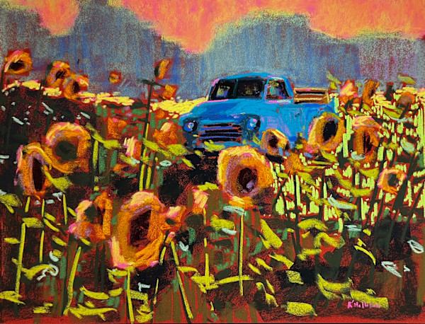Mary Ann in Sunflowers by Katie Hallahan, Image 1.