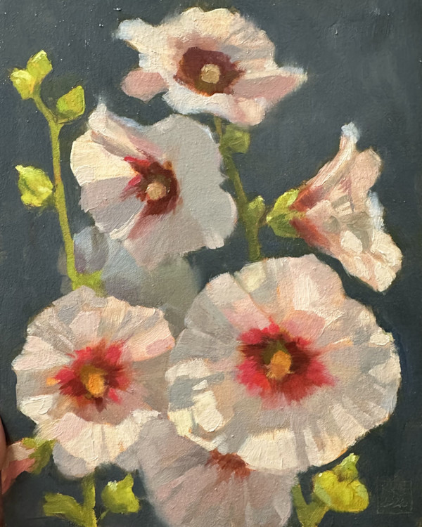 Dance of the Hollyhocks by Kristin K Hosbein, Image 1.