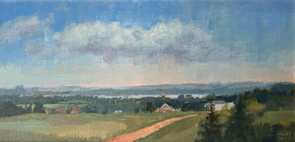 Mid-Day at Chateau Chantal by Kristin K Hosbein