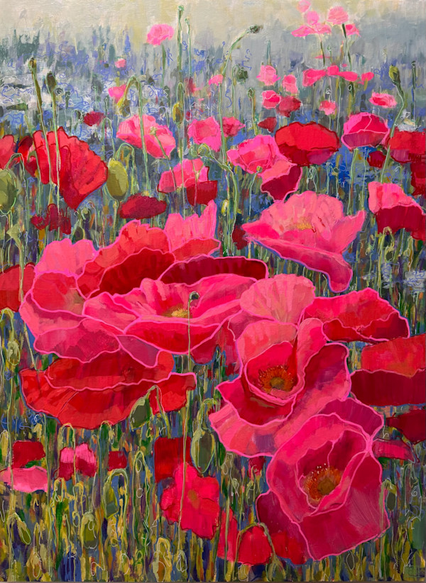 Poppies Dont Whisper by Kristin K Hosbein