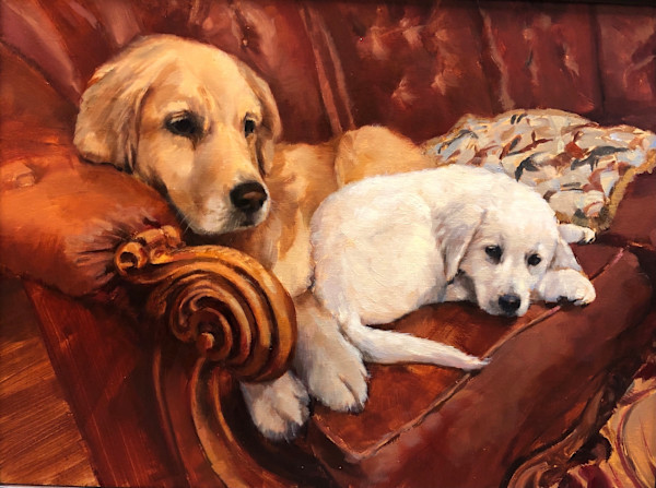 The Pups by Kristin K Hosbein