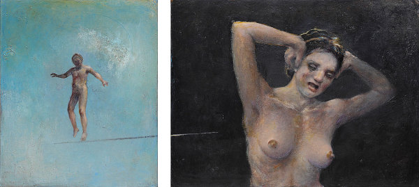Consumed (diptych) by Kathleen Morris