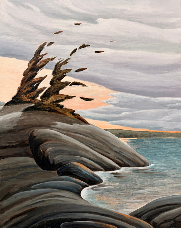 Killarney Shoreline, Dusk by Chris James Cooper, Image 1.
