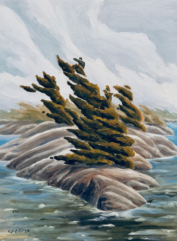 The Mist Rises, Georgian Bay by Chris James Cooper, Image 1.
