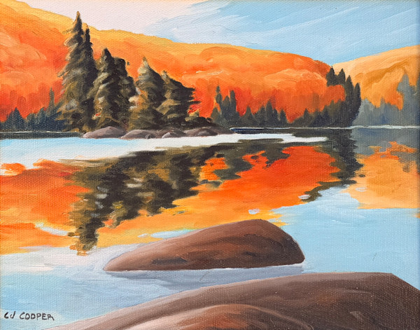 Autumn Reflections by Chris James Cooper, Image 1.