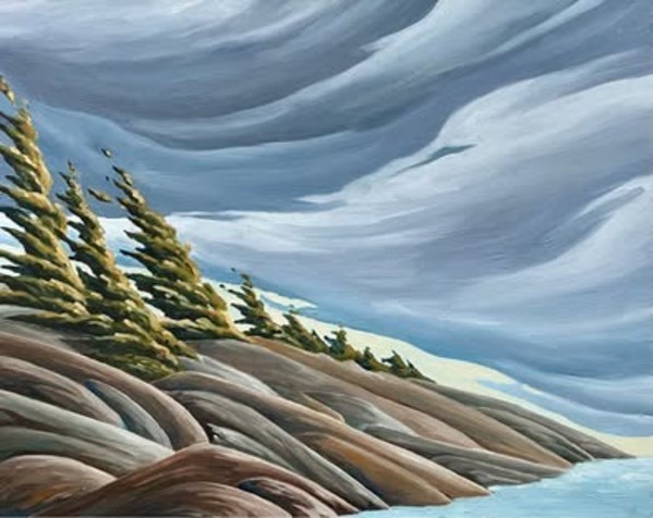 Tangles of Pines by Chris James Cooper