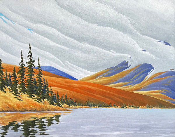 Tundra Ridge: Dempster Highway by Chris James Cooper