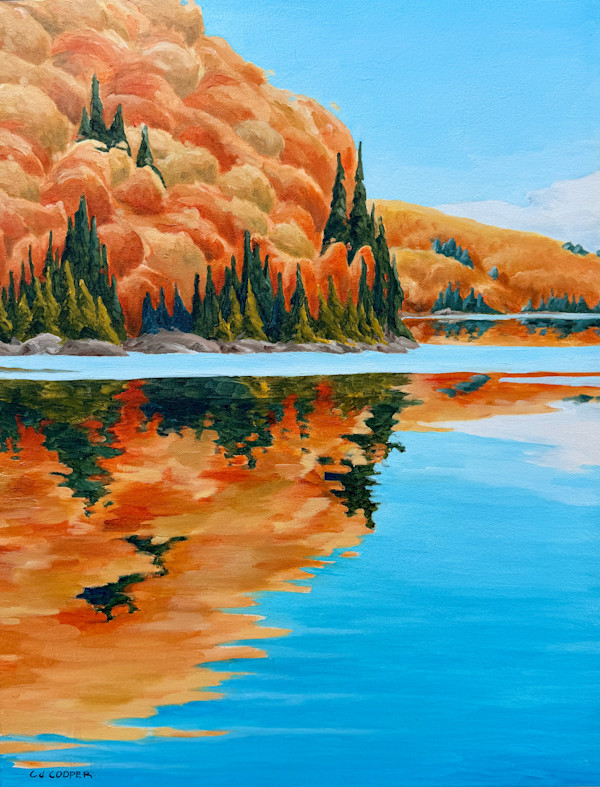 Fall Reflections, Algonquin Park by Chris James Cooper
