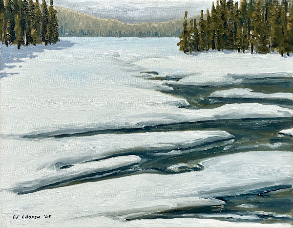 Ice Flow, Northern Ontario by Chris James Cooper