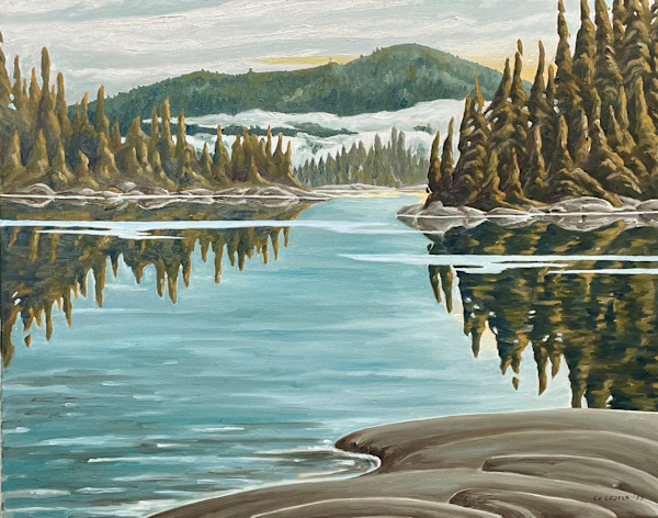 Morning Vale of Mist, Algoma by Chris James Cooper