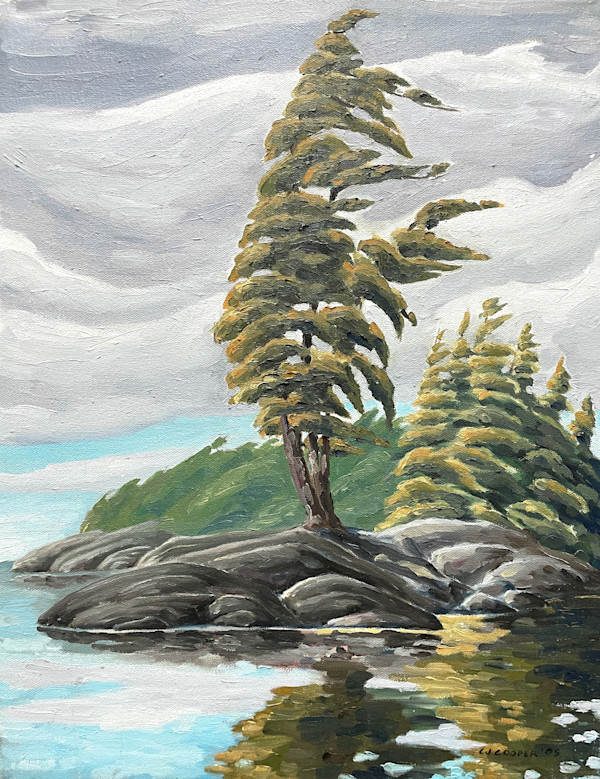Granite Island, Georgian Bay by Chris James Cooper