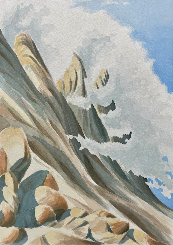 Arctic Skyscrapers study by Chris James Cooper