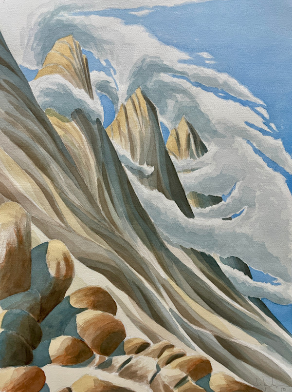 Arctic Skyscrapers, Baffin Island by Chris James Cooper