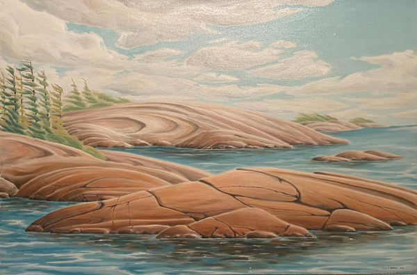 Rocky  Tranquility by Chris James Cooper