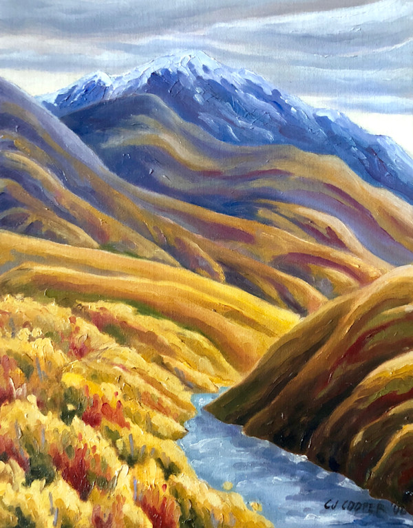 Glacial River by Chris James Cooper