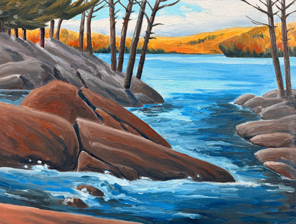 Algonquin Shoreline, Autumn by Chris James Cooper, Image 1.