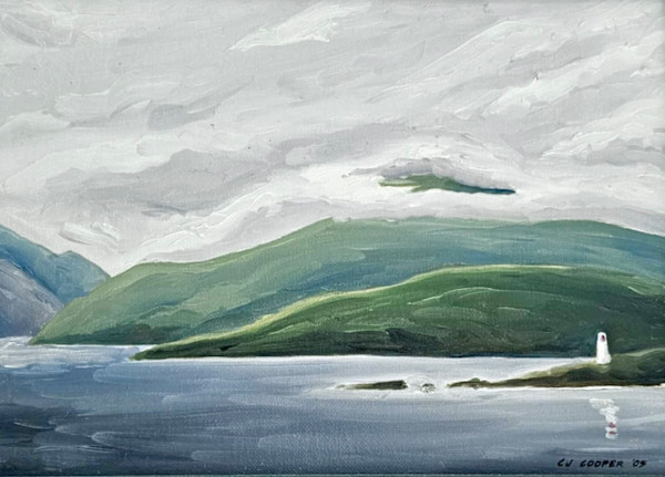 Coastal Beacon, Isle of Skye by Chris James Cooper