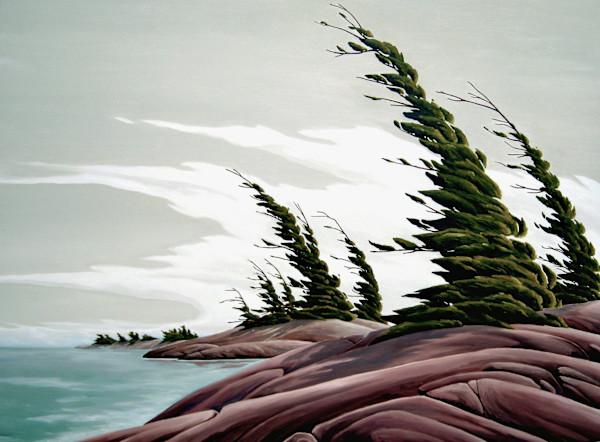 The Edge, Georgian Bay by galina cooper
