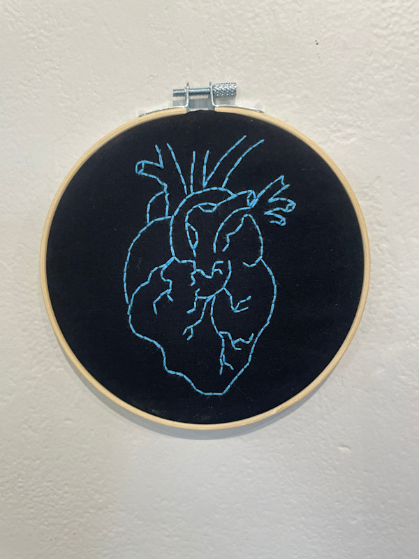 Blue Heart by Nicki Stewart