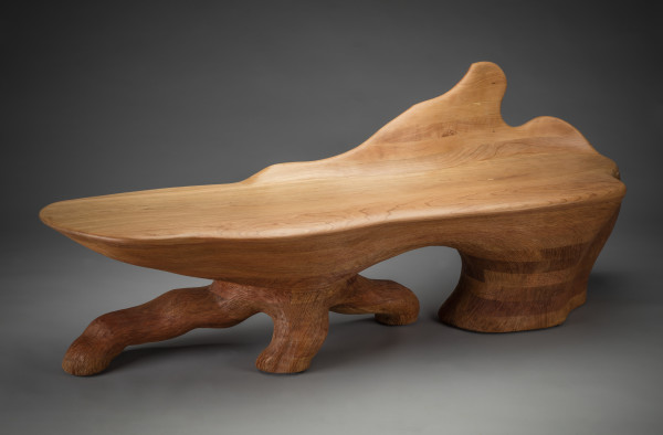 Driftwood Bench by aaron d laux