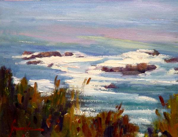 By the Shore, California by Susan F Greaves