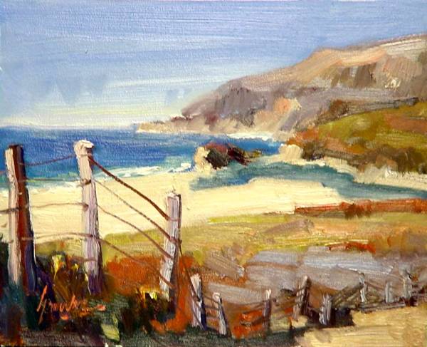 Coastal Fence, California * by Susan F Greaves