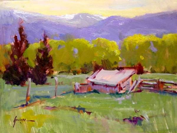 First Day in Taos by Susan F Greaves