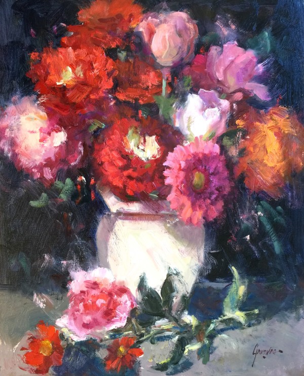 "Floral Riot" by Susan F Greaves