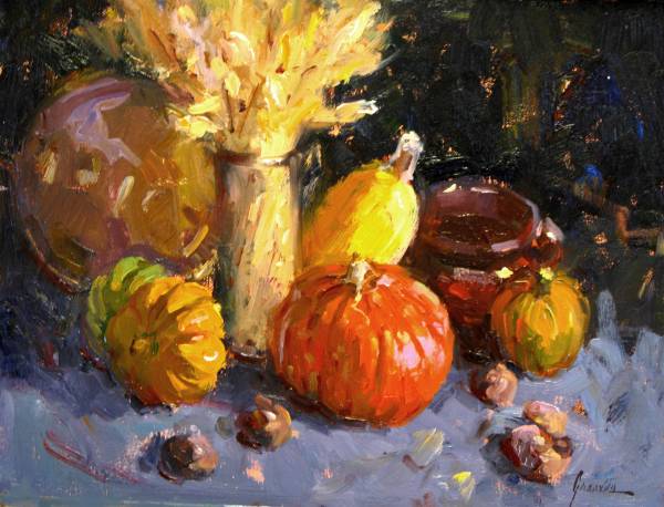 Harvest Time by Susan F Greaves