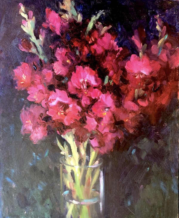 Heather's Glads by Susan F Greaves