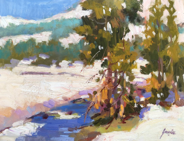 Lassen Snow by Susan F Greaves