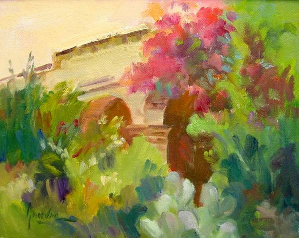 Mission Bougainvillea by Susan F Greaves