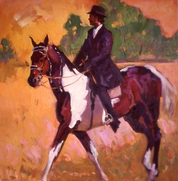 MORNING RIDE by Susan F Greaves