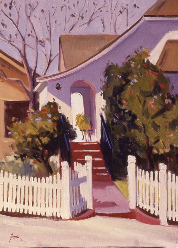 PICKET FENCE by Susan F Greaves