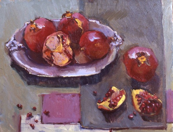 Pomegranates by Susan F Greaves