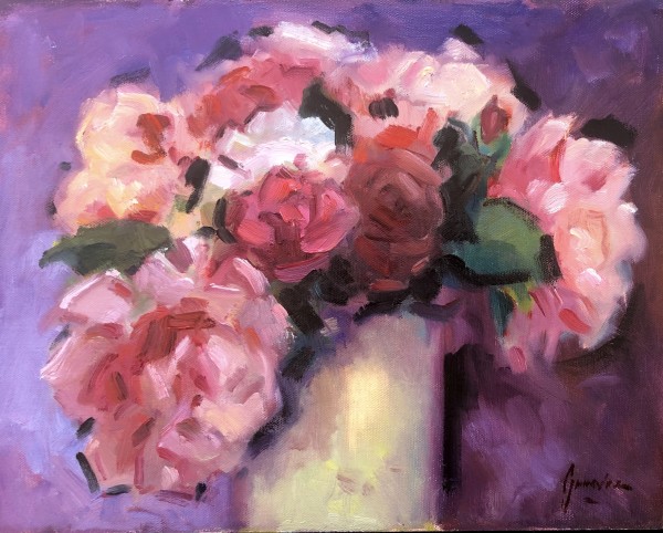 Rose Medley by Susan F Greaves