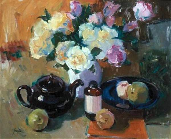 ROSES IN PROFUSION by Susan F Greaves